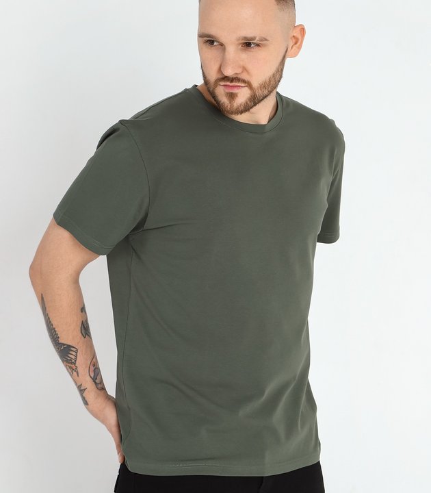 ФУФАЙКА (ФУТБОЛКА) МУЖСКАЯ КЛАБ-1У хаки