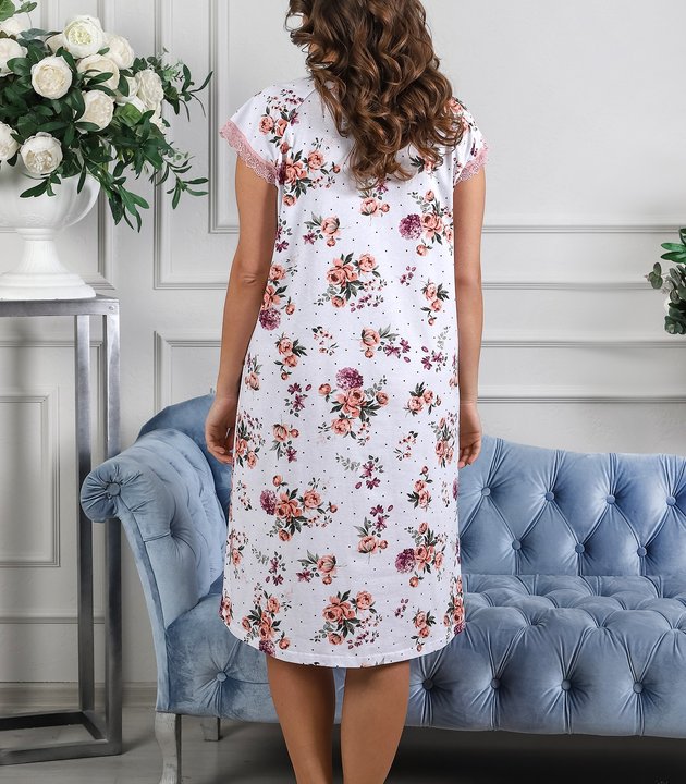 СОРОЧКА НОЭЛЬ-1 персиковый