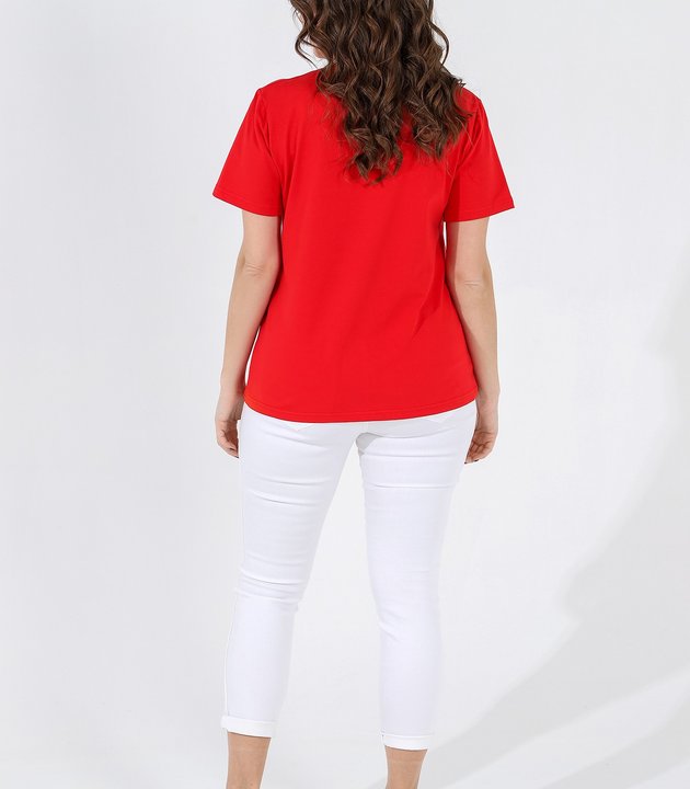 Футболка "Базис-4" (КРАСНЫЙ)