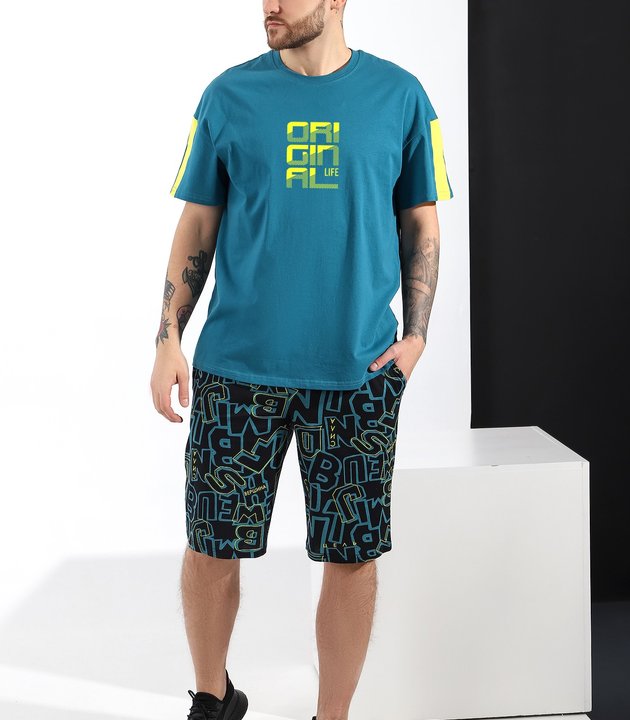 КОСТЮМ МУЖСКОЙ ВЕРШИНА-4 петроль