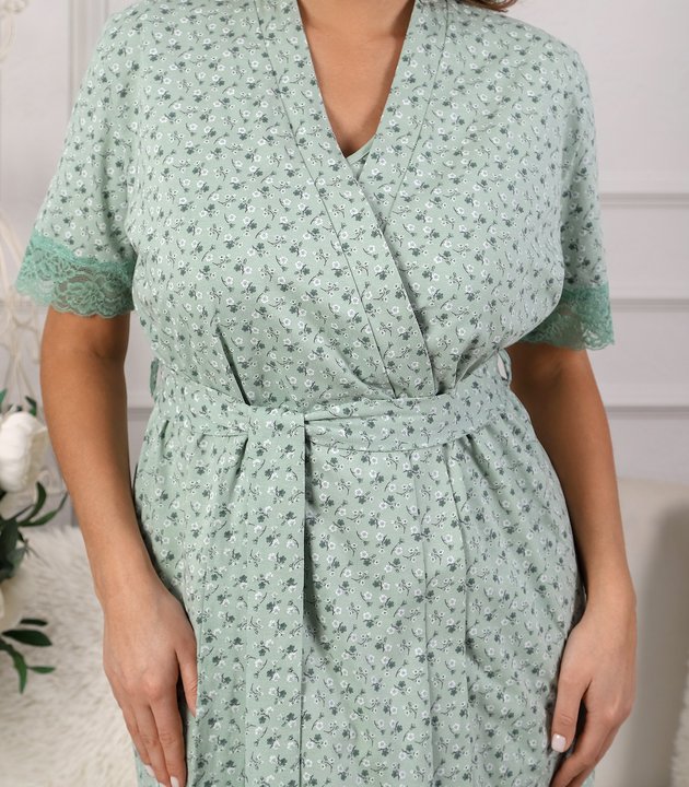 ХАЛАТ ПРИМУЛА-1 зеленый