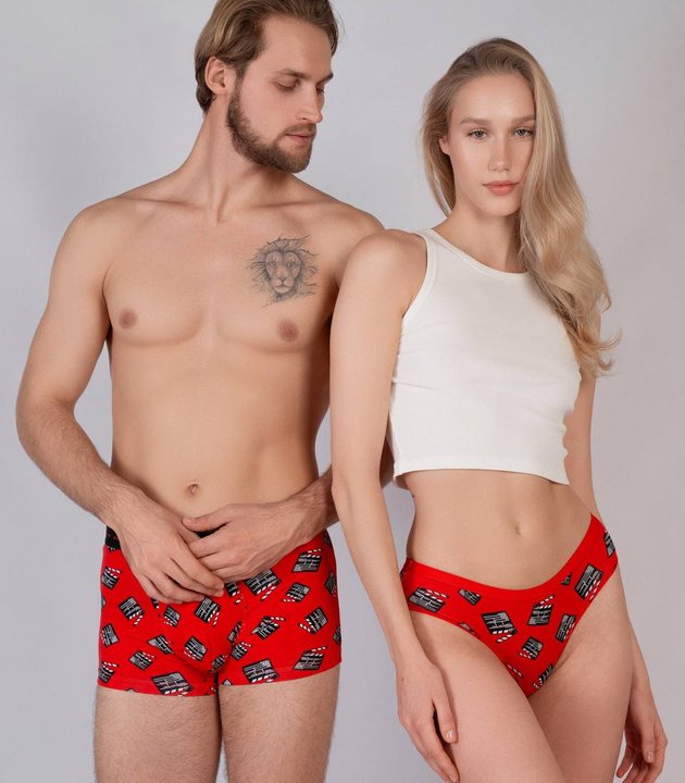 Мужские трусы боксеры "Индефини" (Арт.4026MUF)