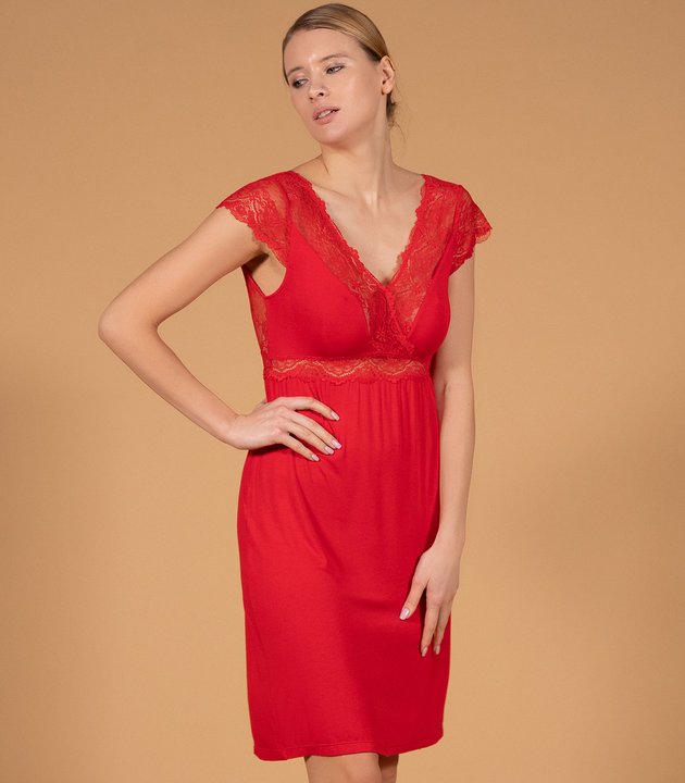 2291 сорочка красная