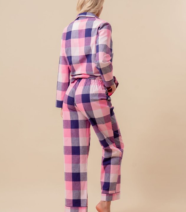 Пижама в клетку 3220