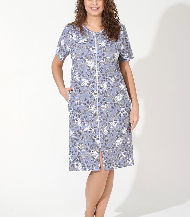 Халат "Ирис-1" (ИНДИГО)