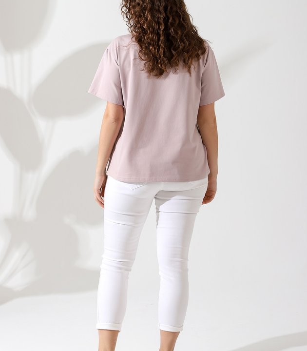 Футболка "Вавилон-4" ( Пудровый)