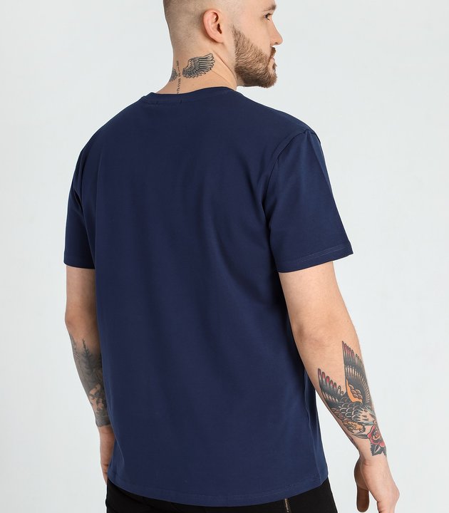 ФУФАЙКА (ФУТБОЛКА) МУЖСКАЯ КЛАБ-1У тёмно-синий