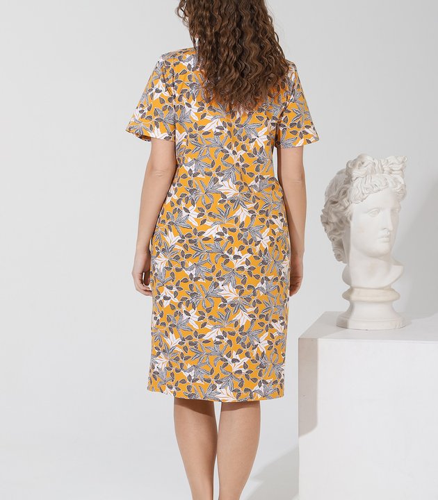 Халат "Ирис-1" (ГОРЧИЧНЫЙ)