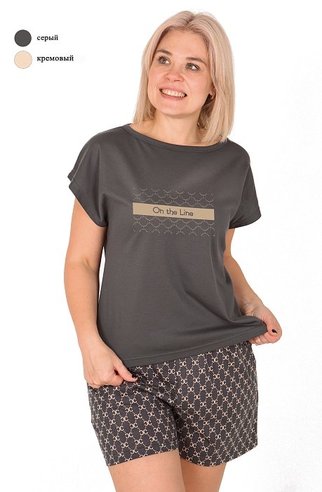 Пижама Берта П-247Д (46-62) кулирка