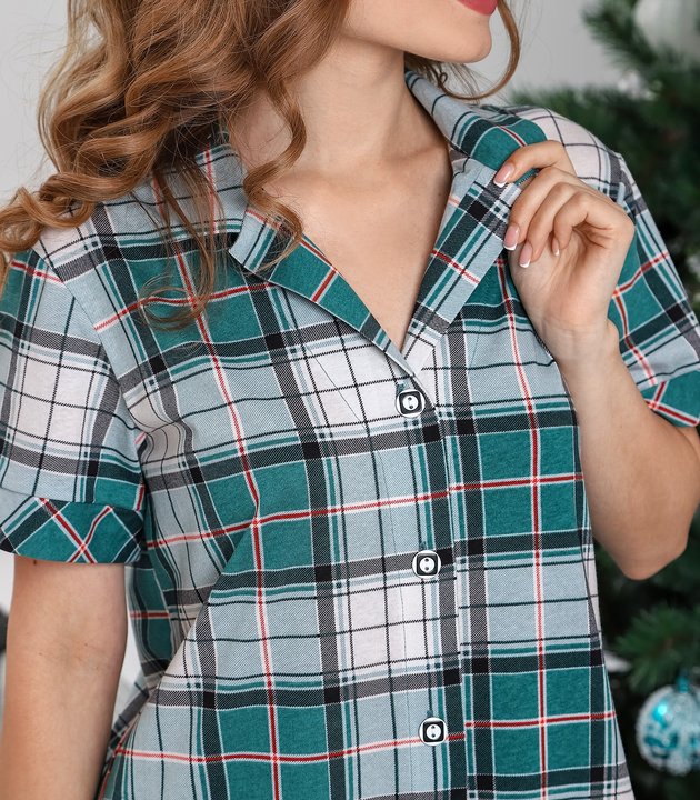 Рубашка на пуговицах 658