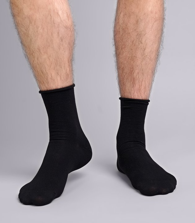 CLE Носки муж.К002Л осл резинка хл+эл