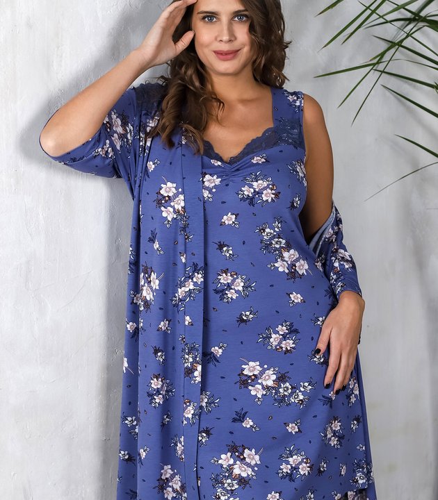 ХАЛАТ ШАРМ-3 синий