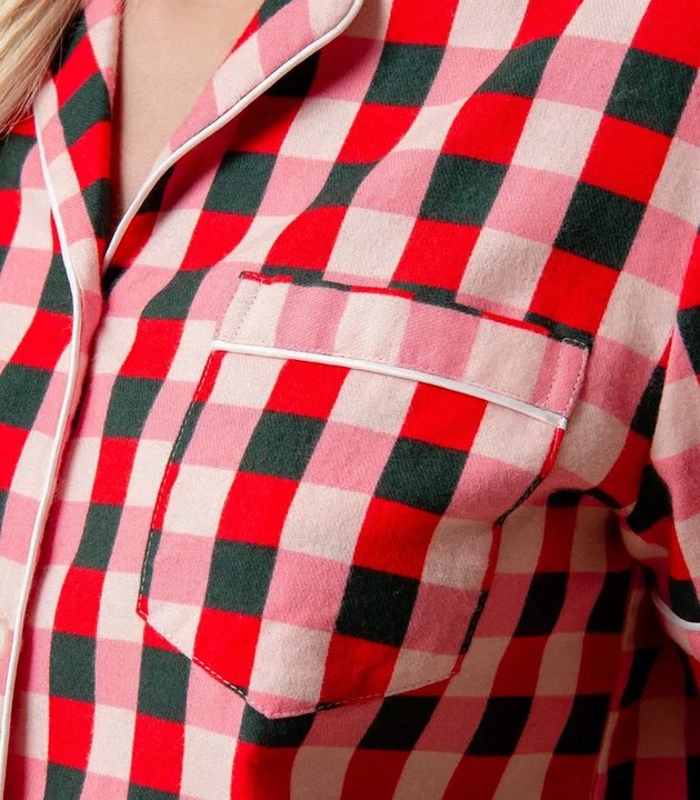 Домашний комплект в клетку 3234