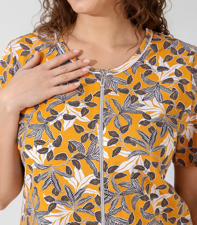 Халат "Ирис-1" (ГОРЧИЧНЫЙ)