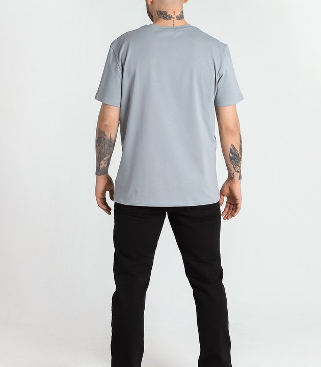 ФУФАЙКА (ФУТБОЛКА) МУЖСКАЯ КЛАБ-1У серый