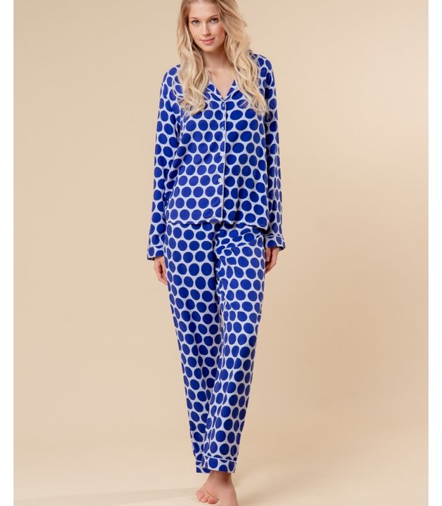 Пижама с рубашкой и брюками 3224