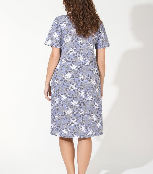 Халат "Ирис-1" (ИНДИГО)